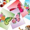 12Pcs 8 x 10 Inch Pre Drawn Canvas to Paint for Adults, Paint Canvases for Painting, Pre Printed Canvas Set Sip and Paints Kit for Paints Party Favors(Butterfly)